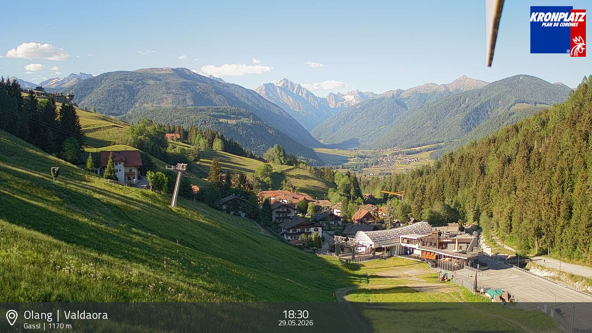Archiv Foto Webcam Olang - Gassl, Ferienregion Kronplatz