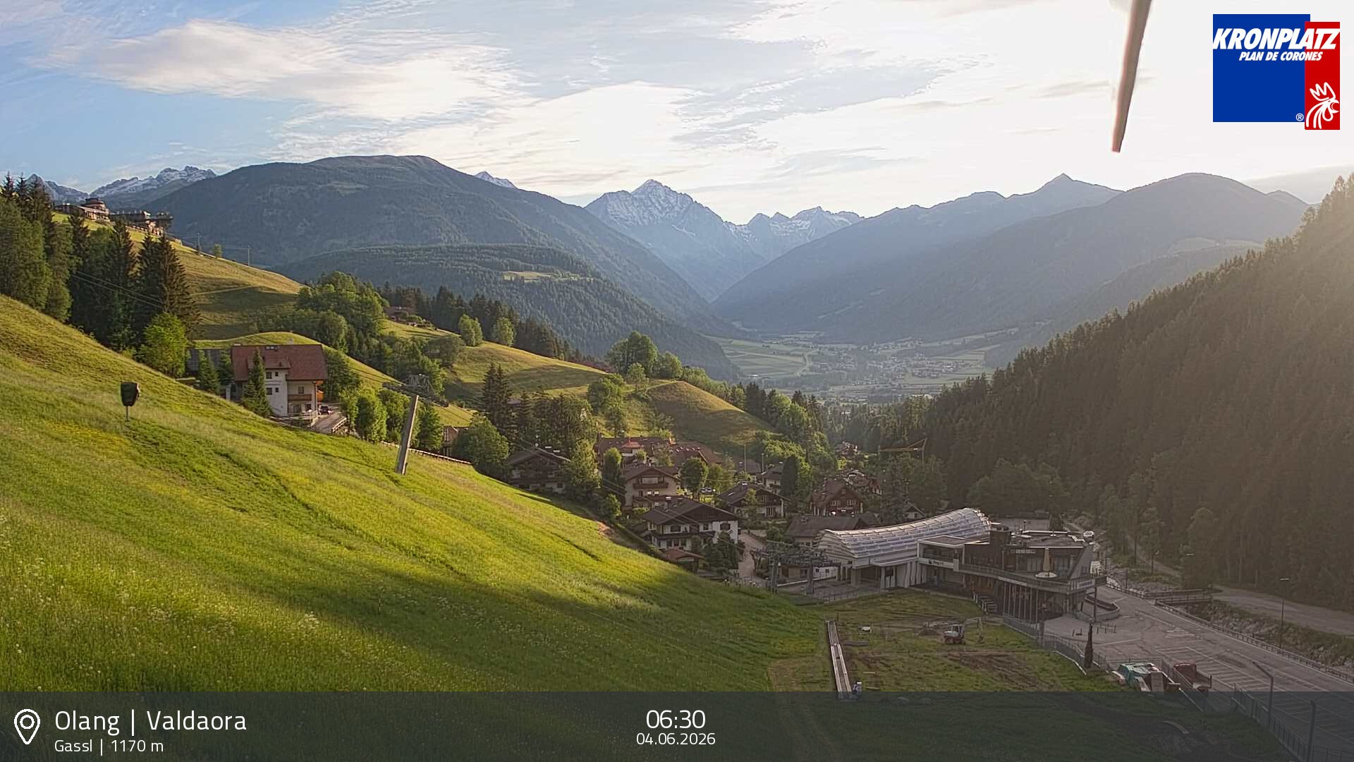 Archiv Foto Webcam Olang - Gassl, Ferienregion Kronplatz