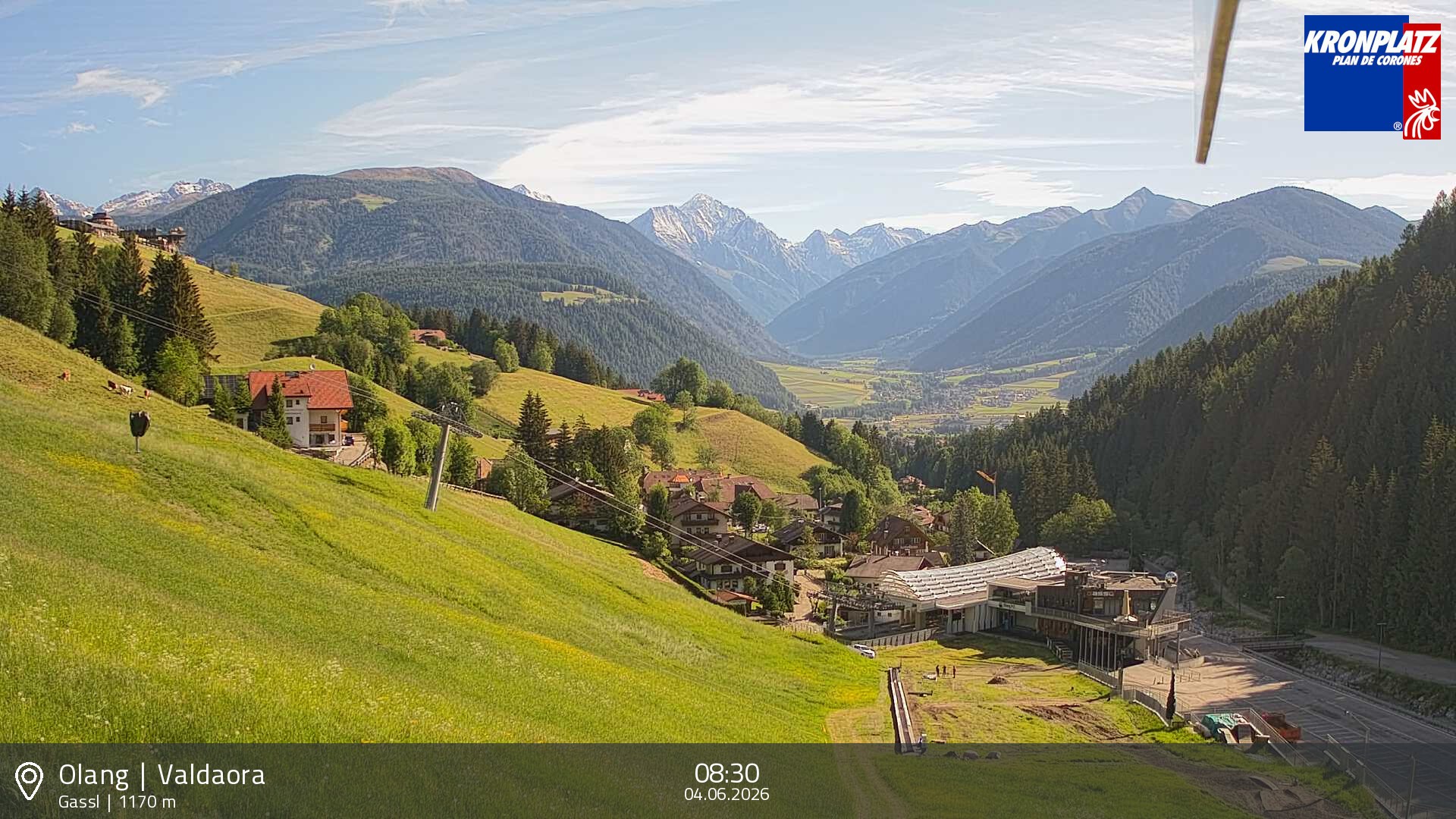 Archiv Foto Webcam Olang - Gassl, Ferienregion Kronplatz
