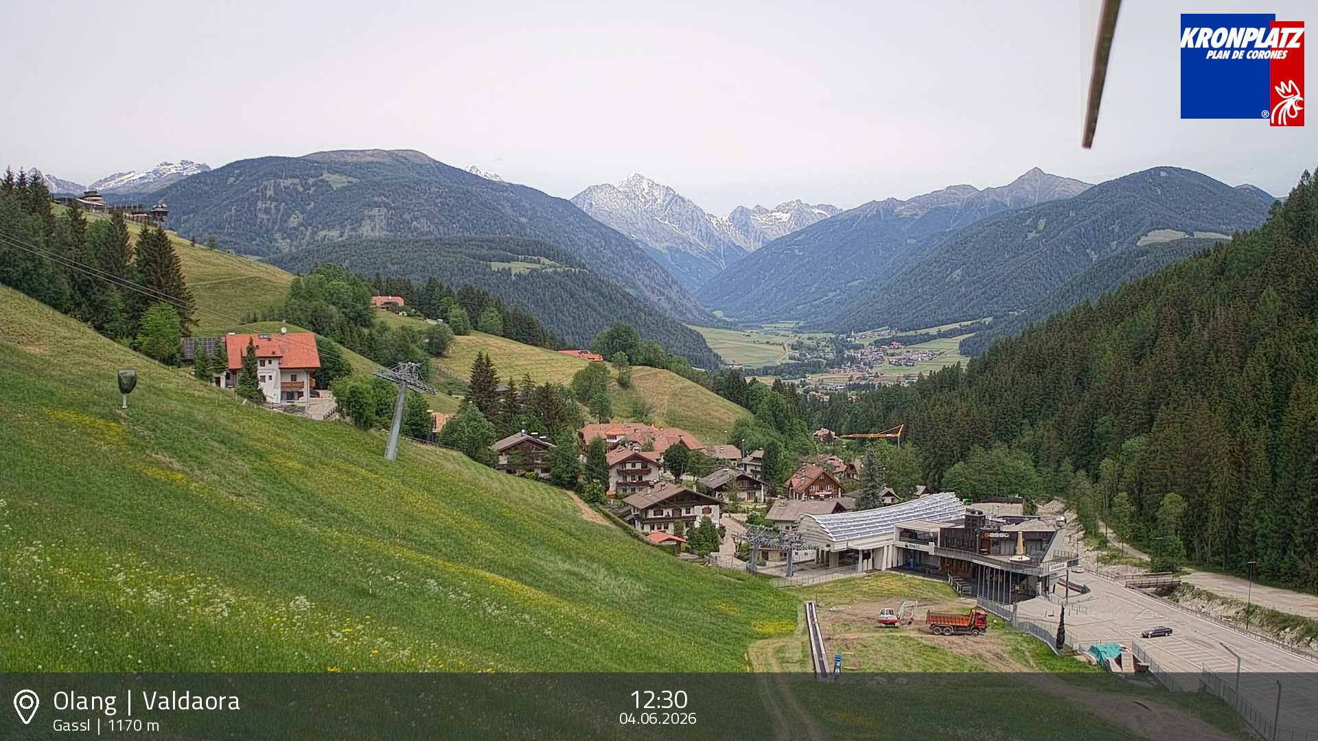 Archiv Foto Webcam Olang - Gassl, Ferienregion Kronplatz