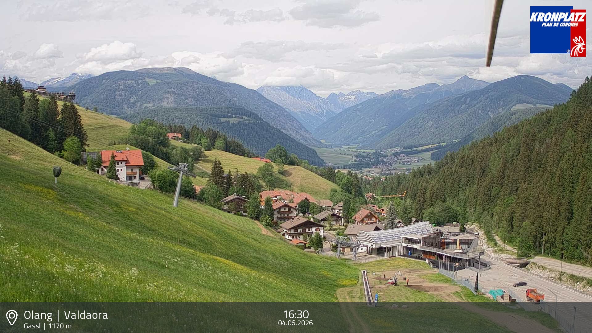 Archiv Foto Webcam Olang - Gassl, Ferienregion Kronplatz