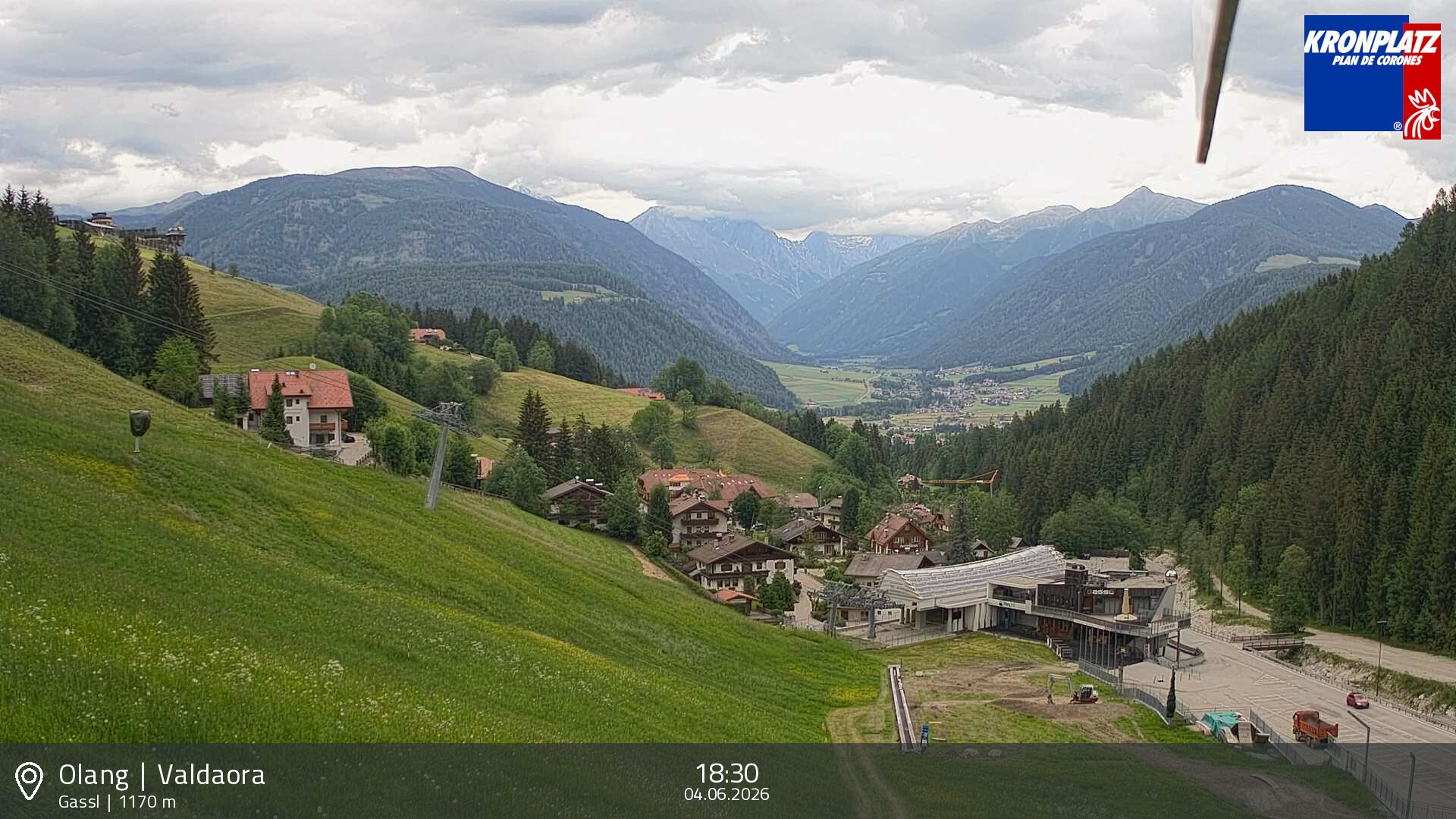 Archiv Foto Webcam Olang - Gassl, Ferienregion Kronplatz