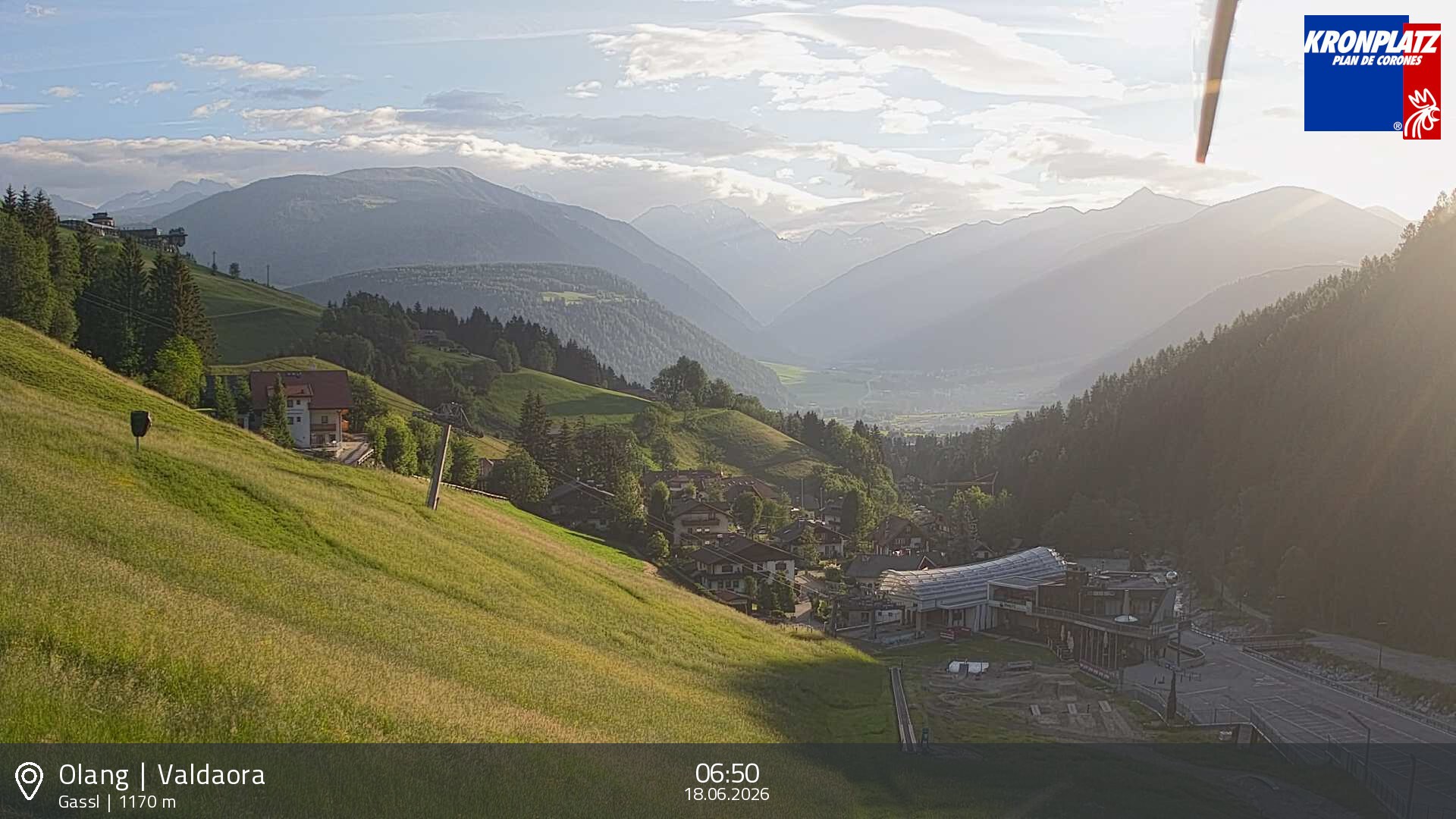 Archiv Foto Webcam Olang - Gassl, Ferienregion Kronplatz