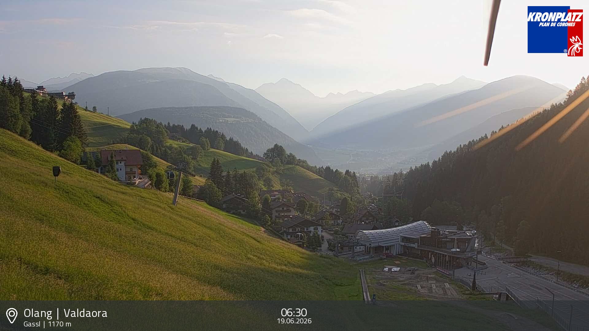 Archiv Foto Webcam Olang - Gassl, Ferienregion Kronplatz