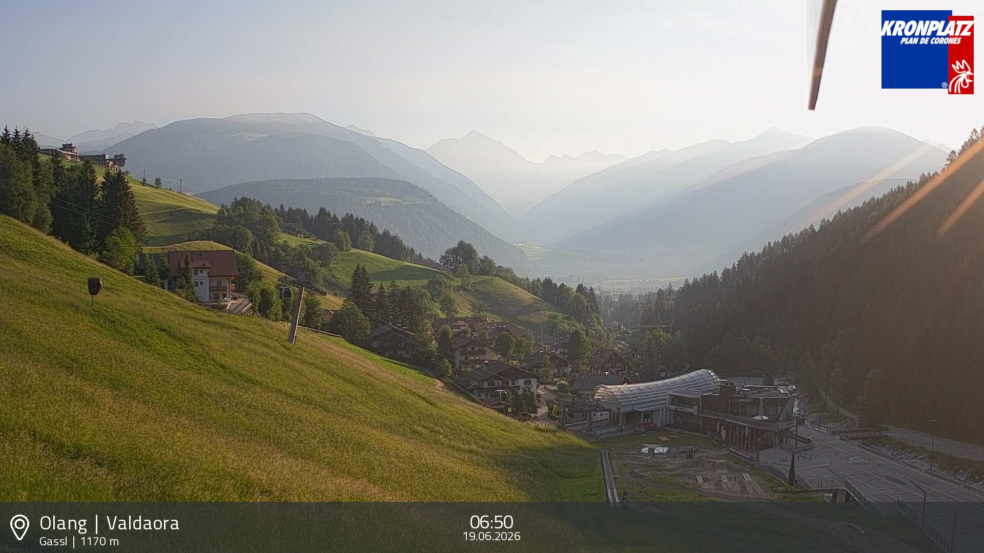 Archiv Foto Webcam Olang - Gassl, Ferienregion Kronplatz