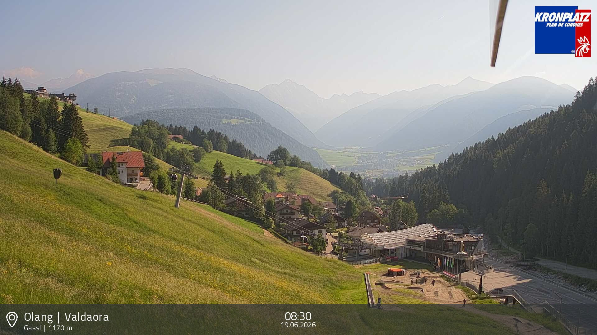 Archiv Foto Webcam Olang - Gassl, Ferienregion Kronplatz