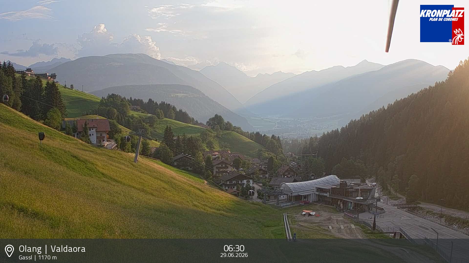 Archiv Foto Webcam Olang - Gassl, Ferienregion Kronplatz