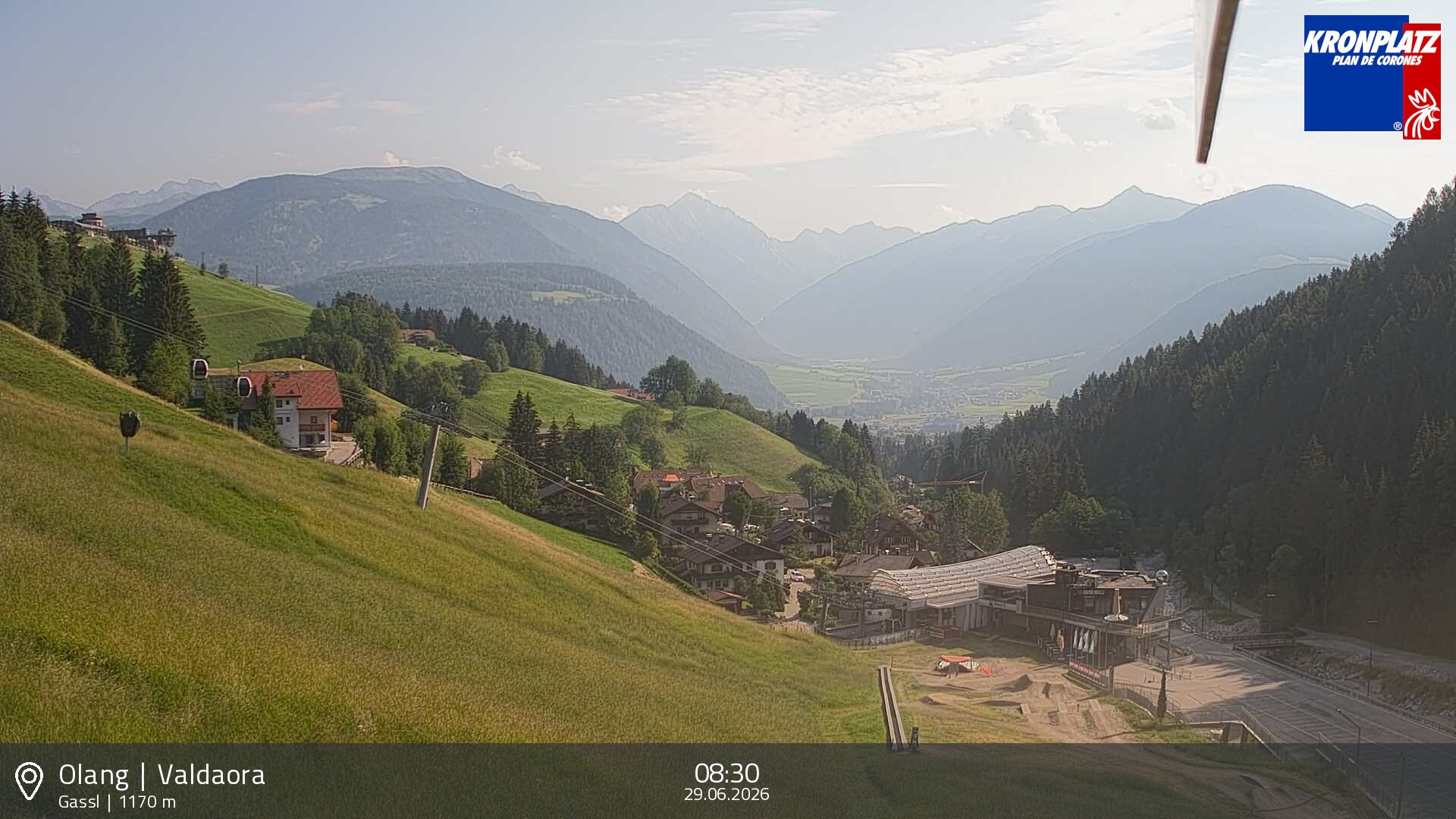 Archiv Foto Webcam Olang - Gassl, Ferienregion Kronplatz