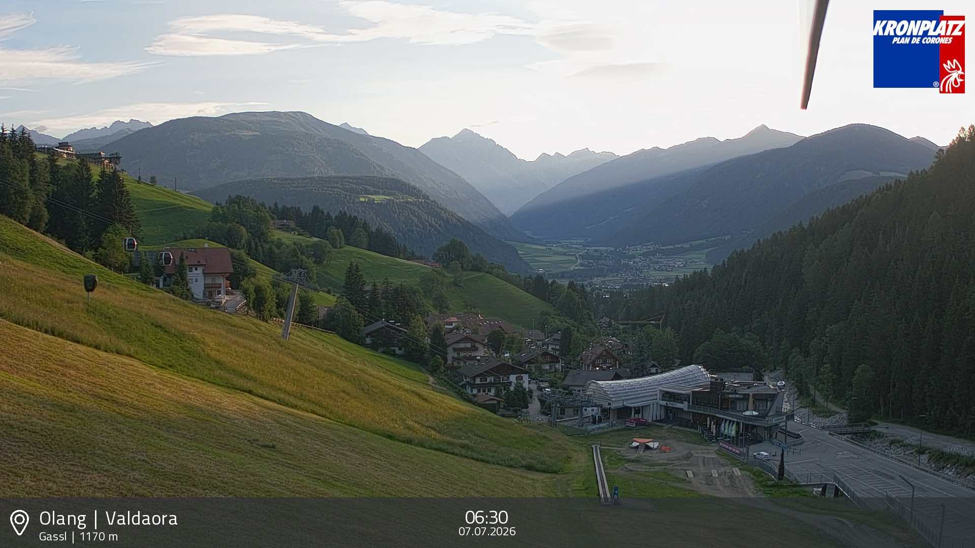 Archiv Foto Webcam Olang - Gassl, Ferienregion Kronplatz