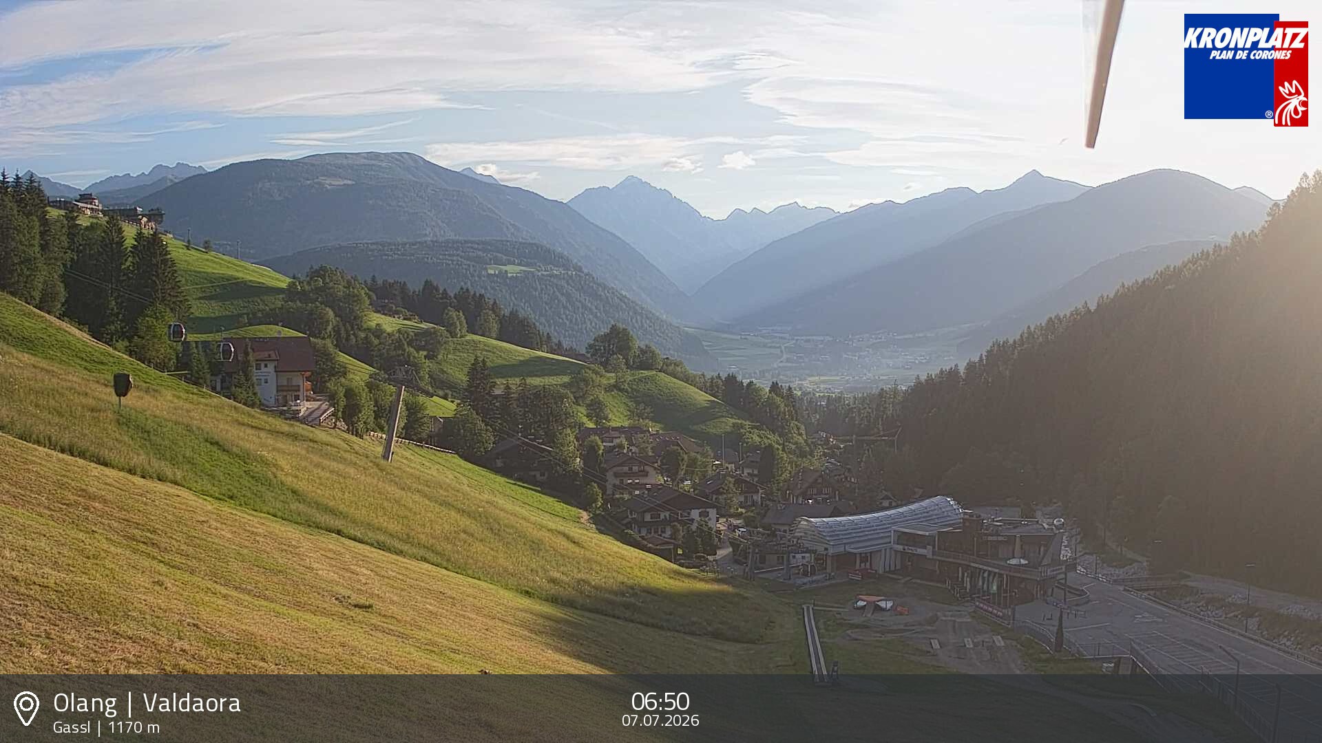 Archiv Foto Webcam Olang - Gassl, Ferienregion Kronplatz
