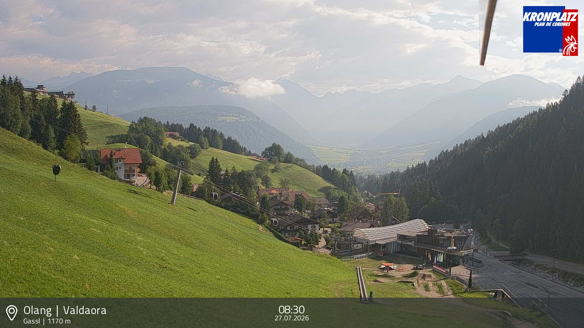 Archiv Foto Webcam Olang - Gassl, Ferienregion Kronplatz
