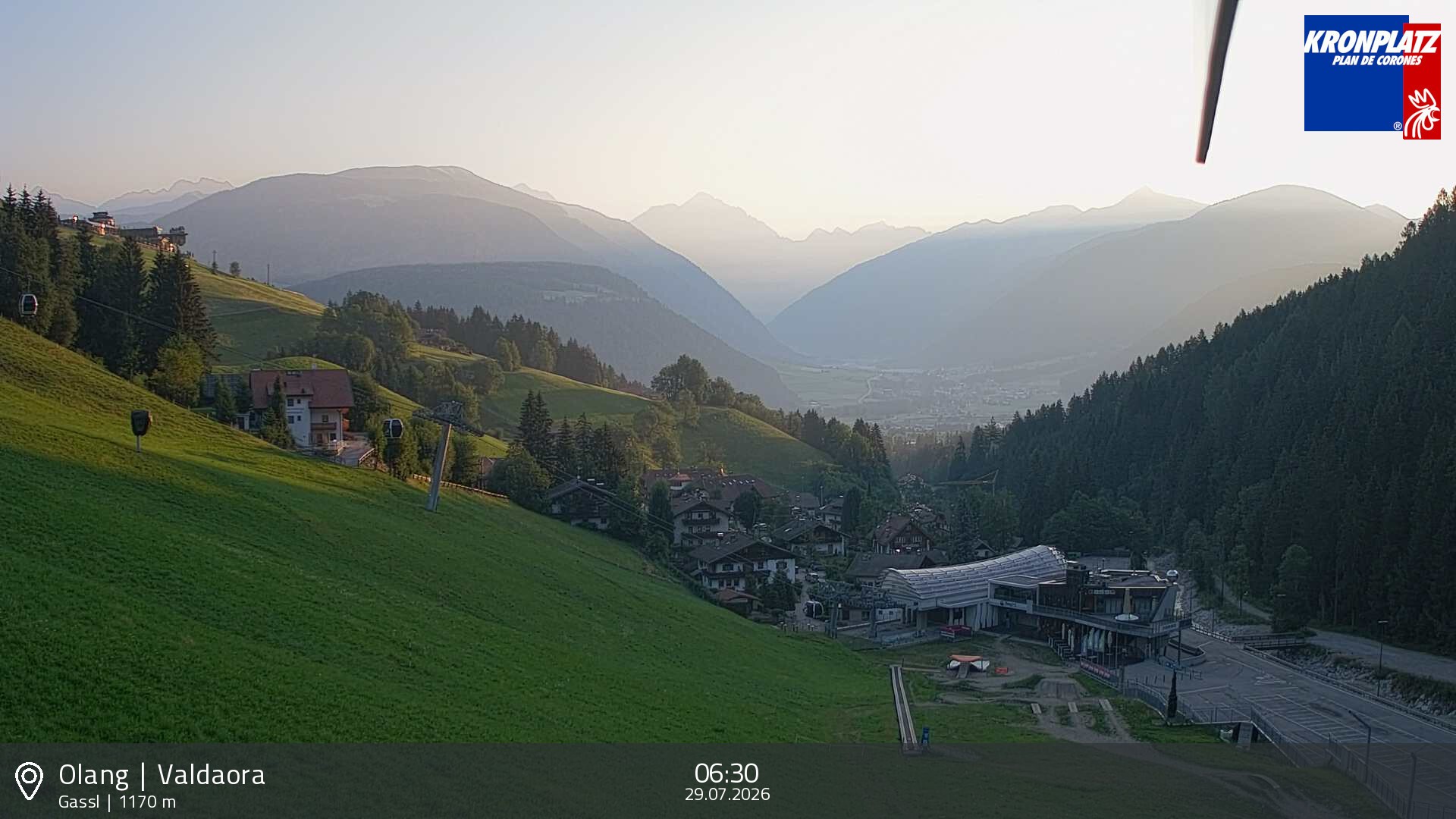 Archiv Foto Webcam Olang - Gassl, Ferienregion Kronplatz
