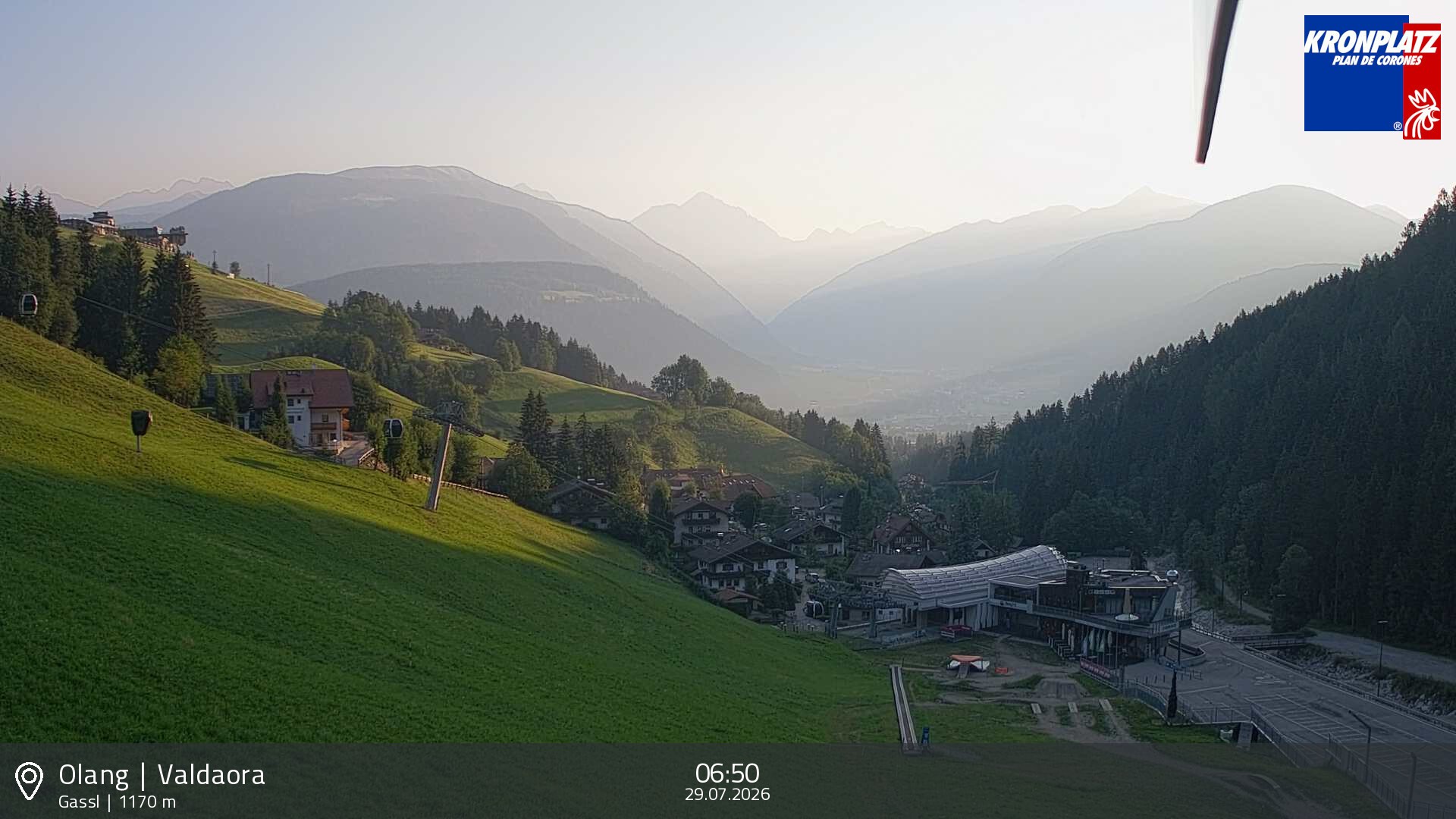 Archiv Foto Webcam Olang - Gassl, Ferienregion Kronplatz