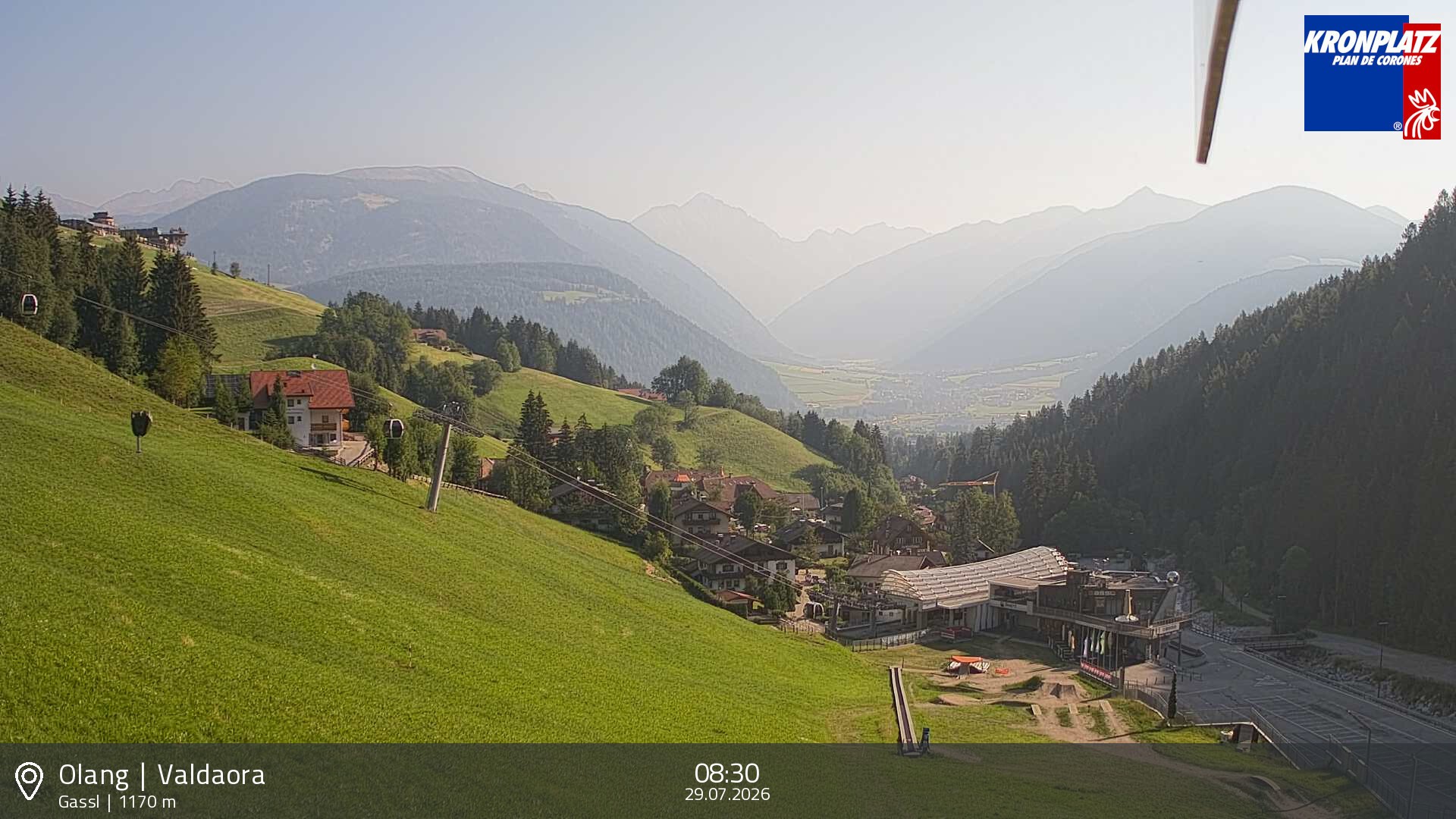 Archiv Foto Webcam Olang - Gassl, Ferienregion Kronplatz