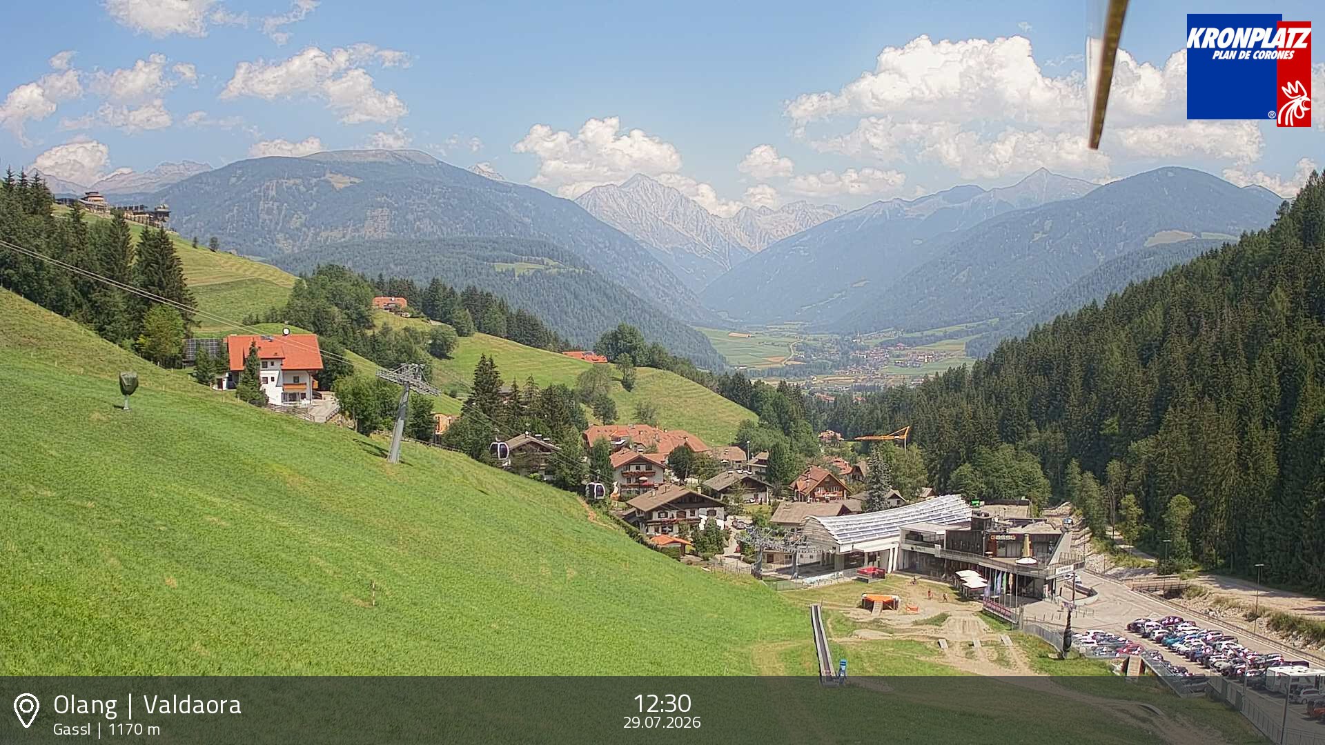Archiv Foto Webcam Olang - Gassl, Ferienregion Kronplatz