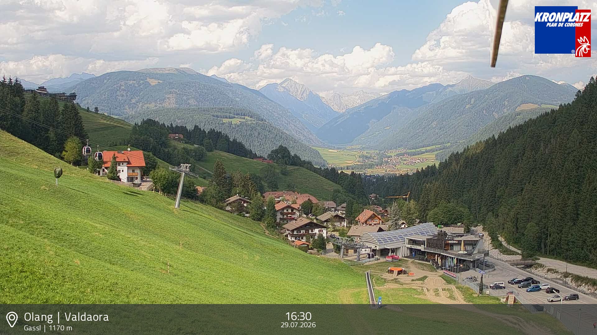 Archiv Foto Webcam Olang - Gassl, Ferienregion Kronplatz