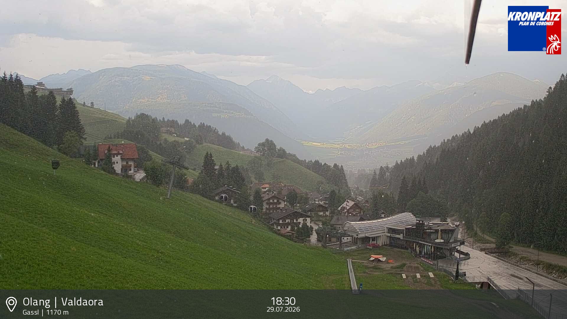 Archiv Foto Webcam Olang - Gassl, Ferienregion Kronplatz