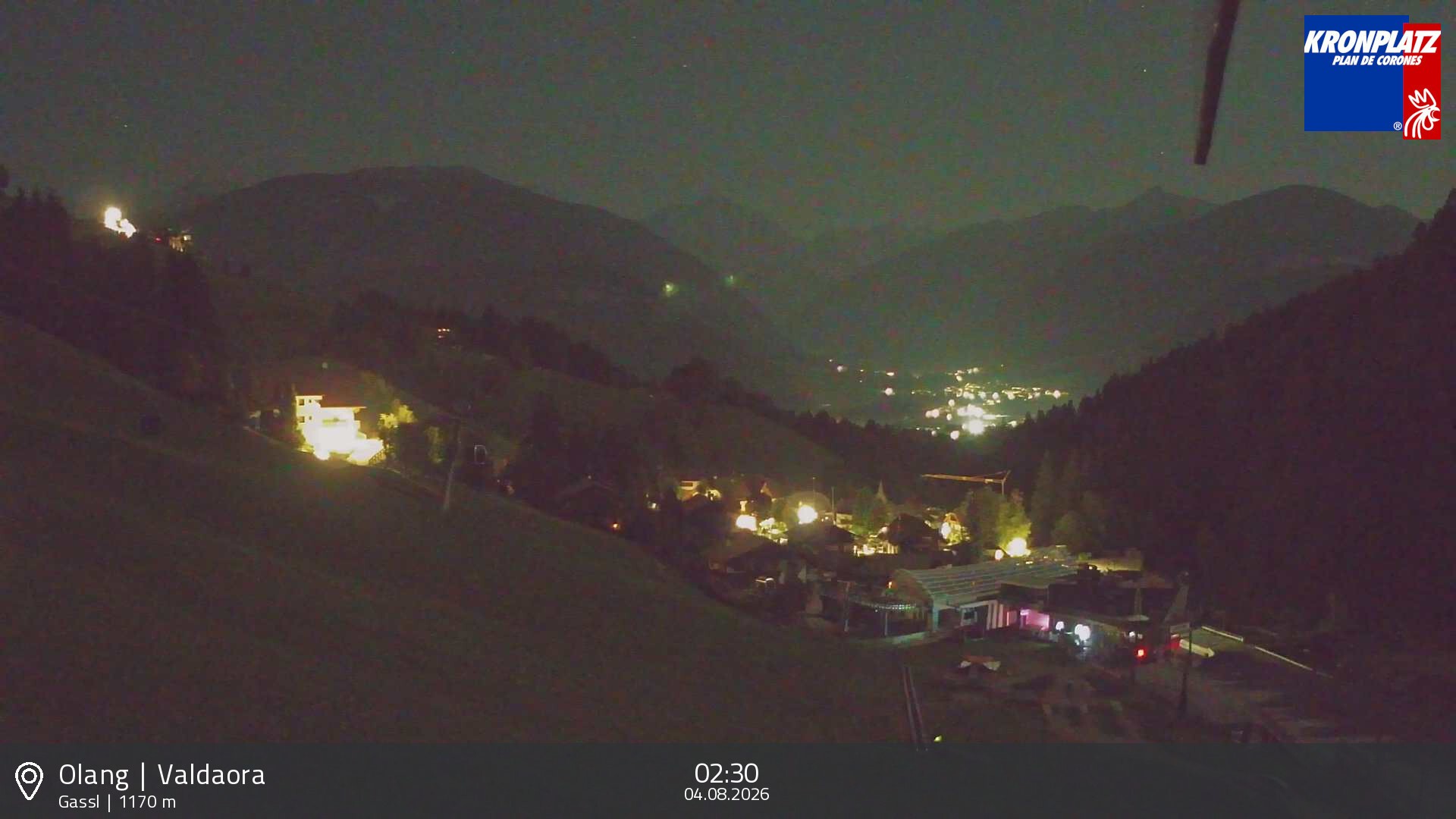 Archived image Webcam Base station Gassl, Plan de Corones