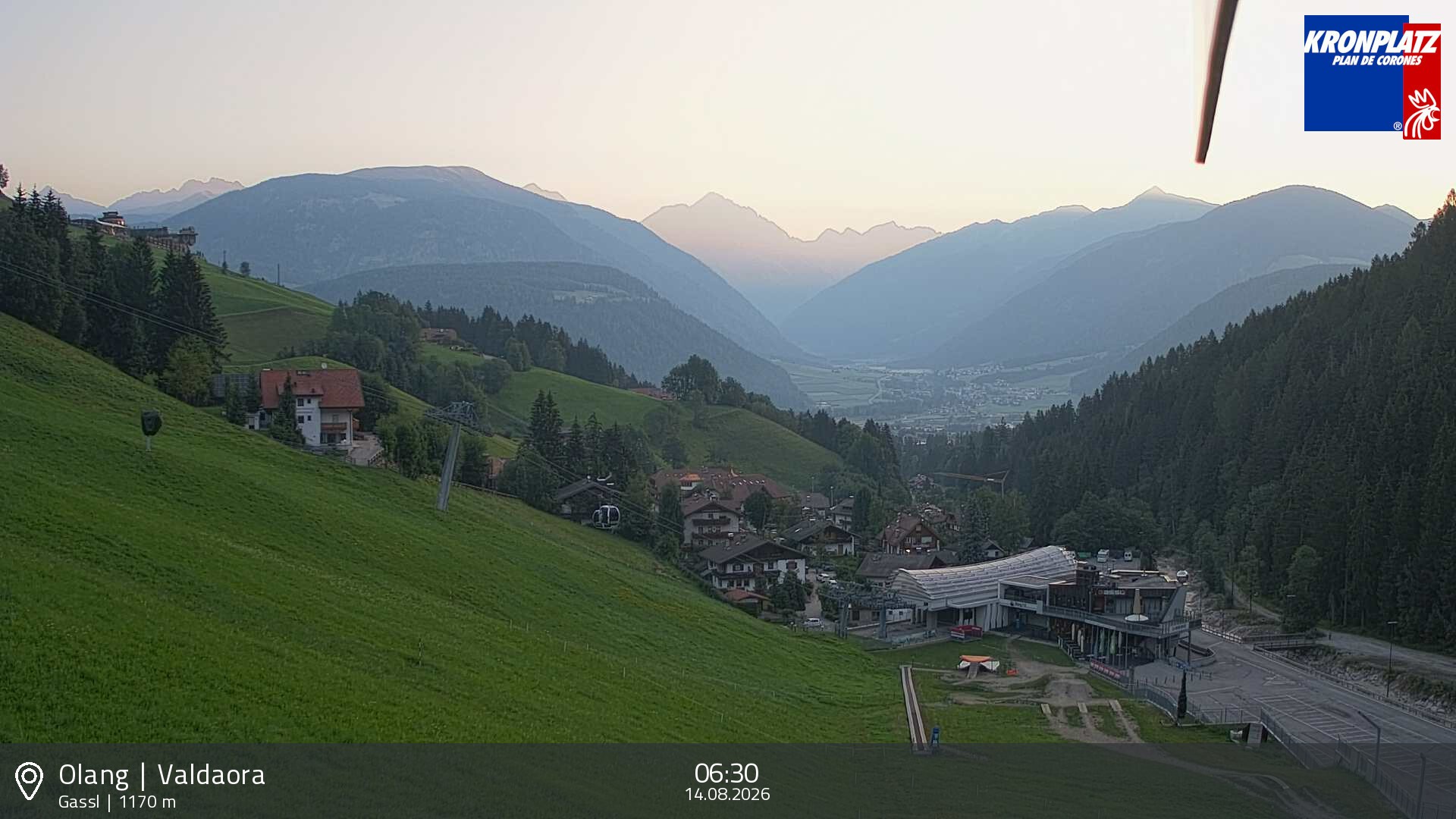 Archiv Foto Webcam Olang - Gassl, Ferienregion Kronplatz
