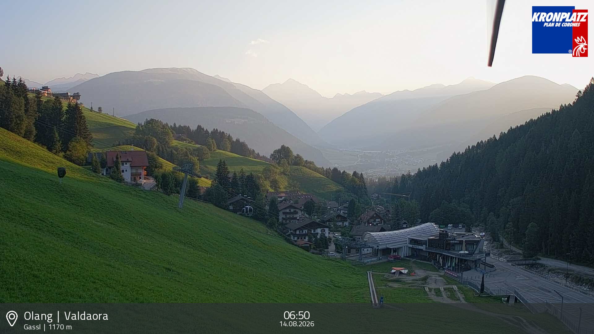 Archiv Foto Webcam Olang - Gassl, Ferienregion Kronplatz