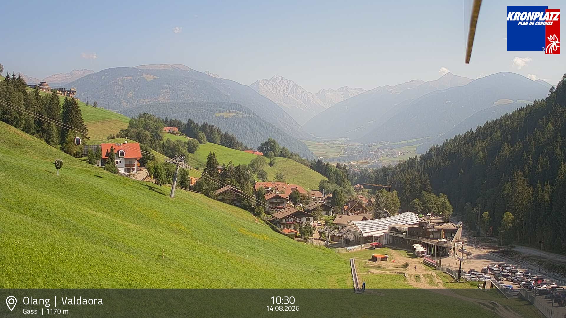 Archiv Foto Webcam Olang - Gassl, Ferienregion Kronplatz