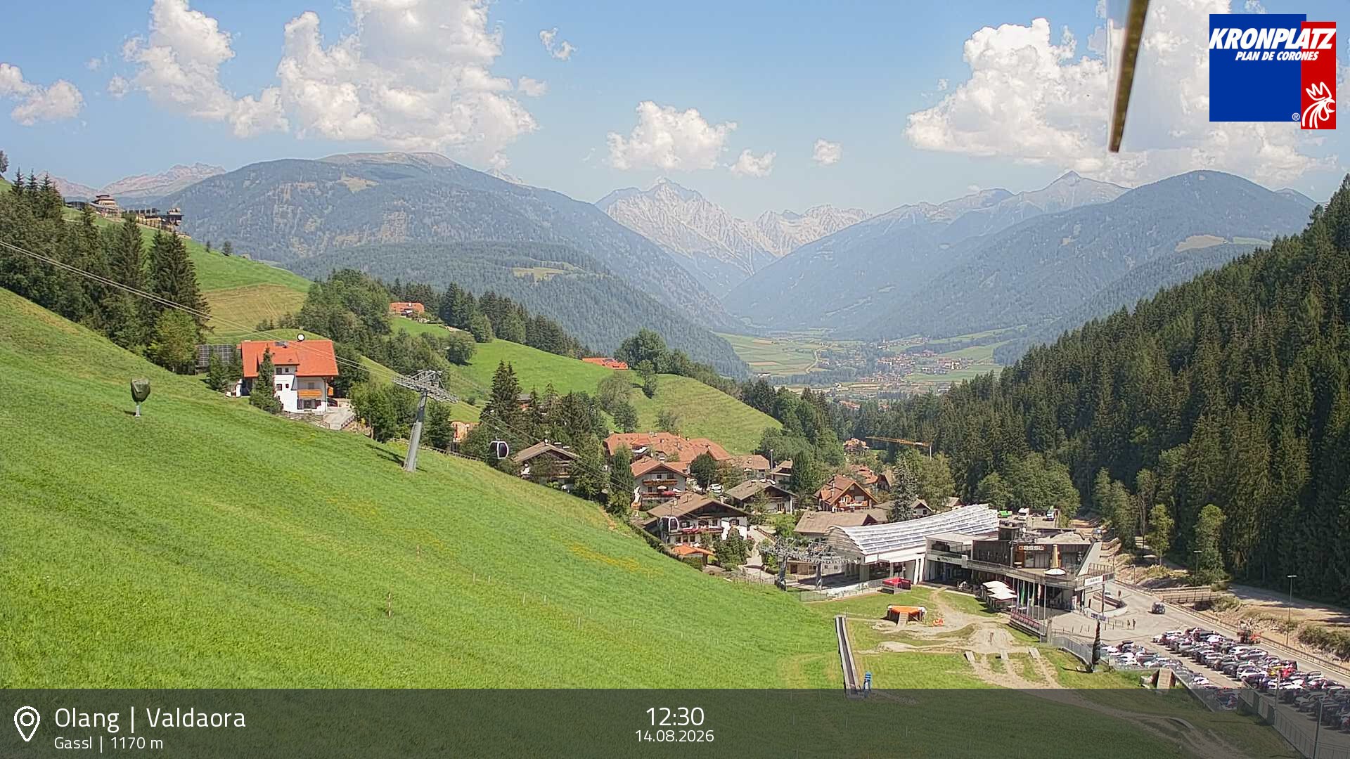 Archiv Foto Webcam Olang - Gassl, Ferienregion Kronplatz