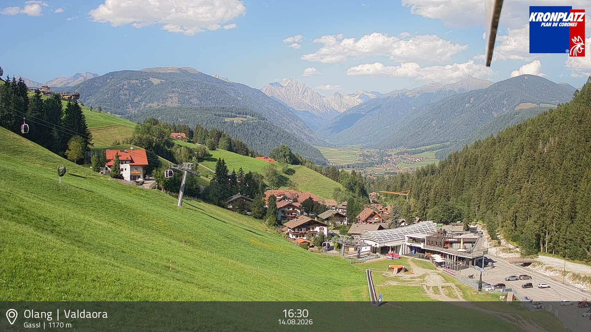 Archiv Foto Webcam Olang - Gassl, Ferienregion Kronplatz