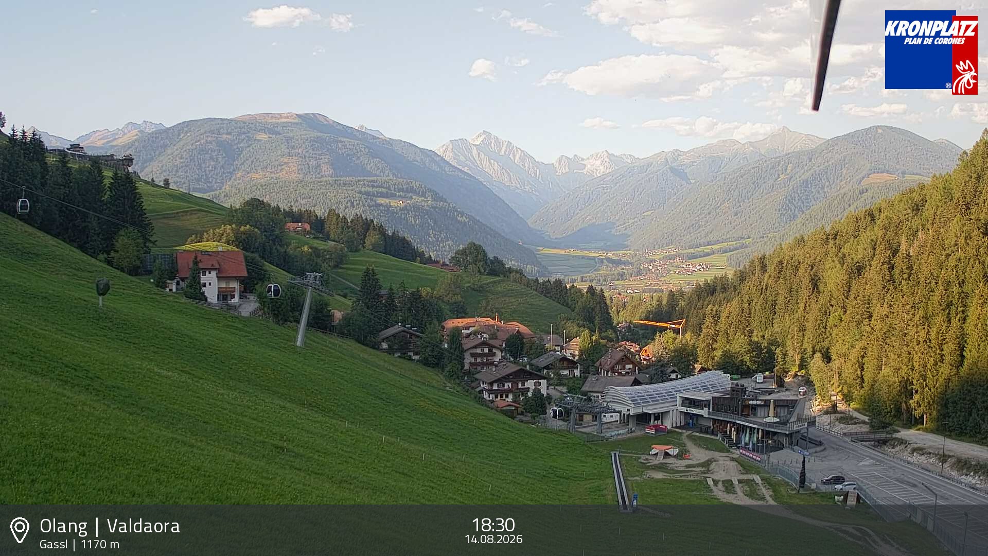 Archiv Foto Webcam Olang - Gassl, Ferienregion Kronplatz