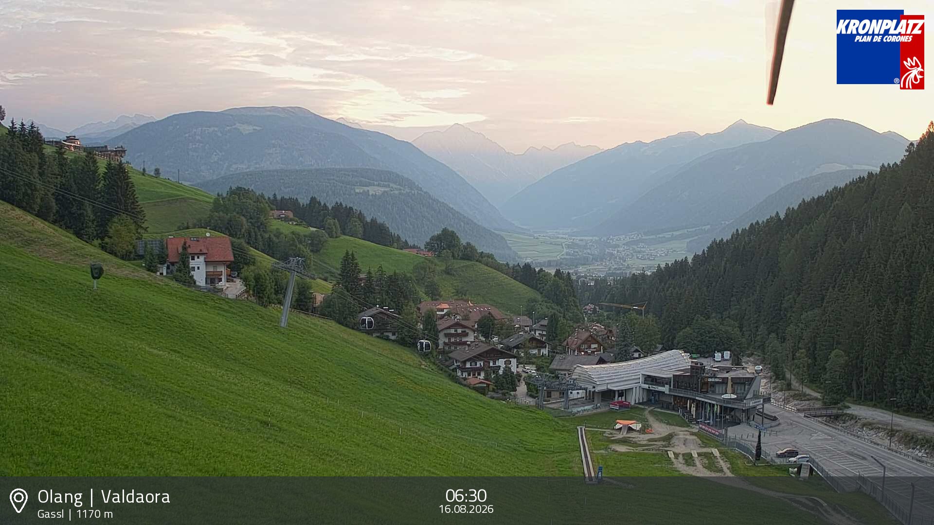 Archiv Foto Webcam Olang - Gassl, Ferienregion Kronplatz