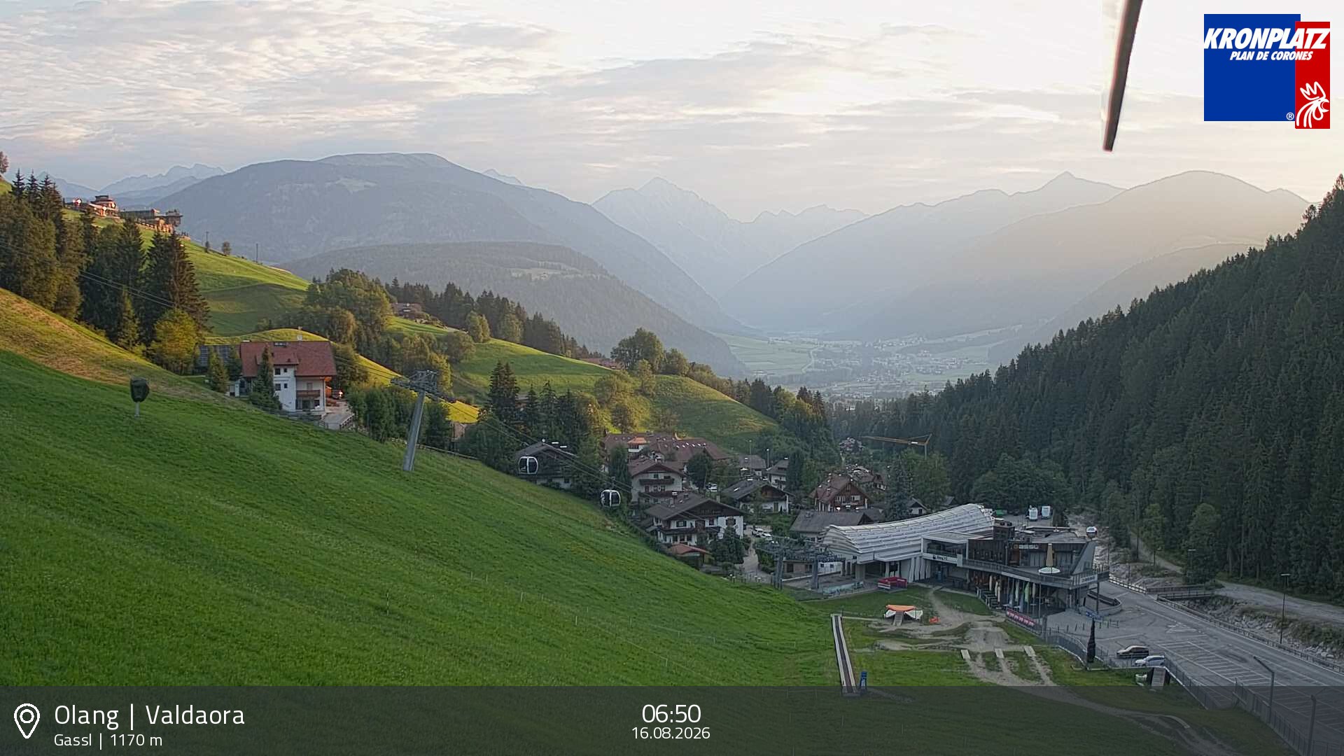 Archiv Foto Webcam Olang - Gassl, Ferienregion Kronplatz