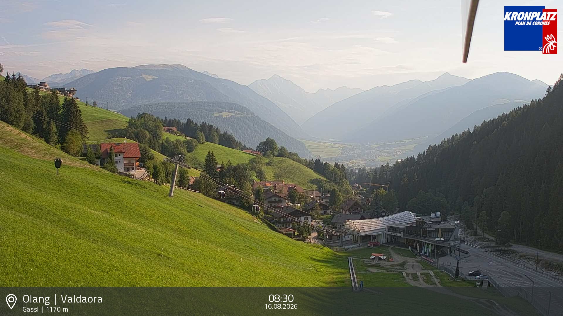Archiv Foto Webcam Olang - Gassl, Ferienregion Kronplatz