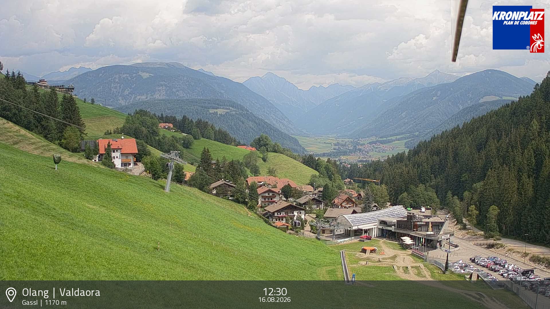 Archiv Foto Webcam Olang - Gassl, Ferienregion Kronplatz