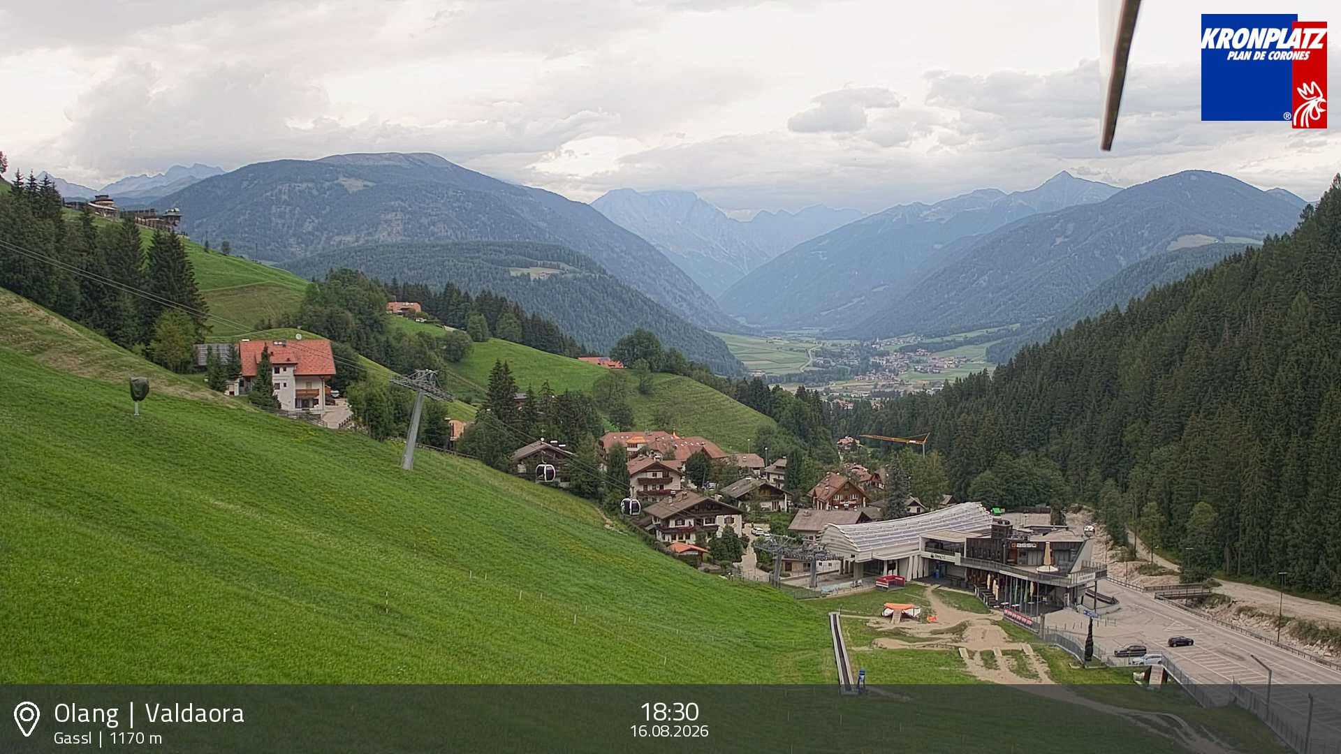 Archiv Foto Webcam Olang - Gassl, Ferienregion Kronplatz