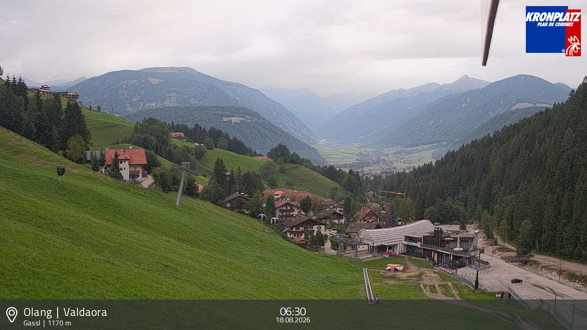 Archiv Foto Webcam Olang - Gassl, Ferienregion Kronplatz