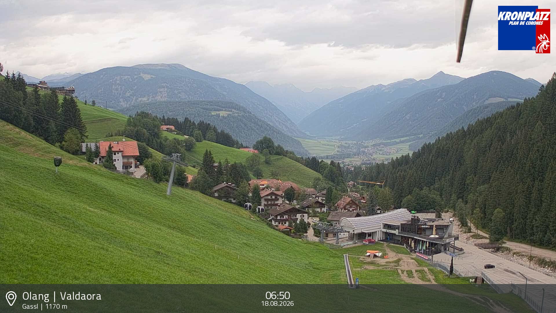 Archiv Foto Webcam Olang - Gassl, Ferienregion Kronplatz