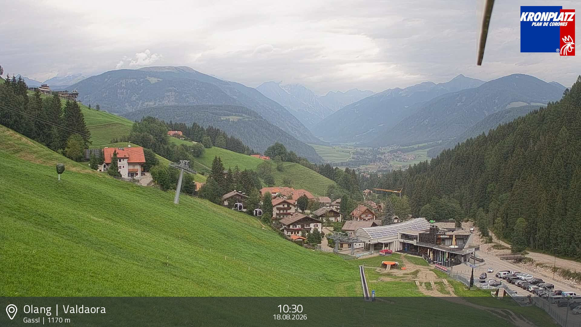 Archiv Foto Webcam Olang - Gassl, Ferienregion Kronplatz