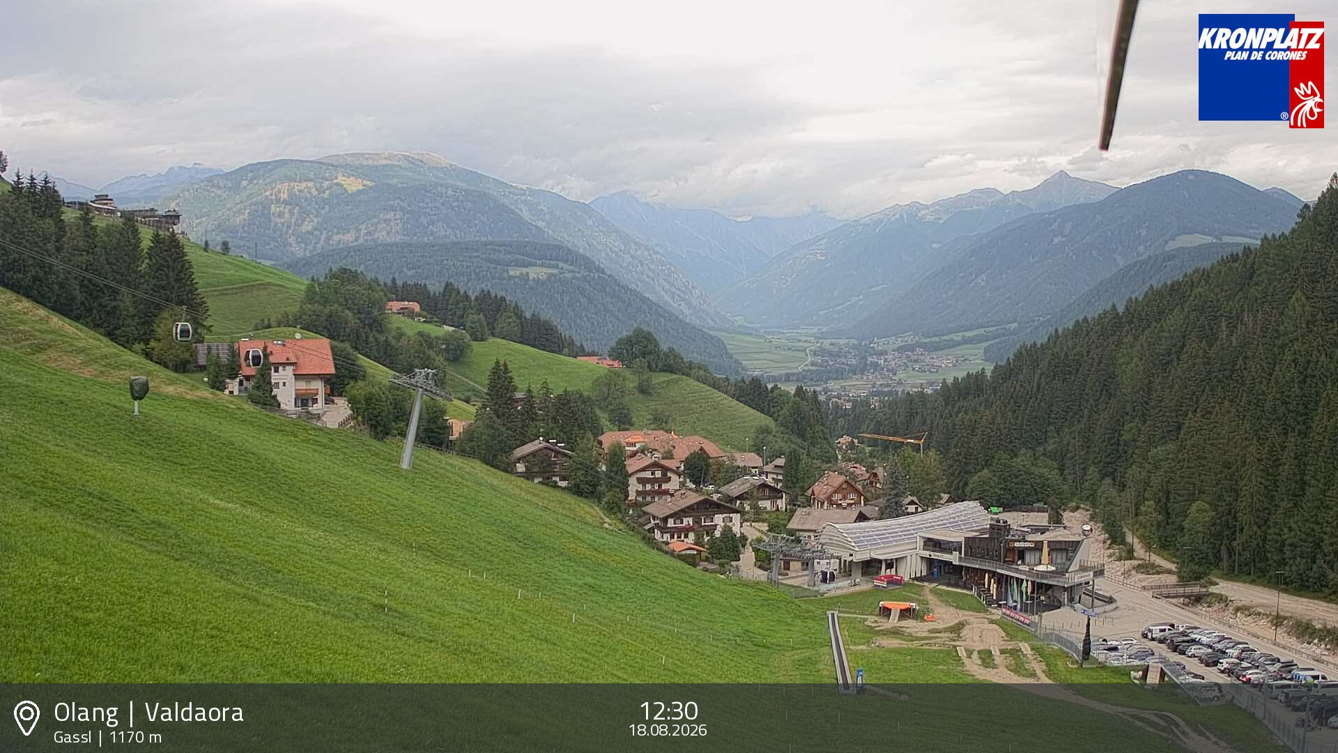 Archiv Foto Webcam Olang - Gassl, Ferienregion Kronplatz