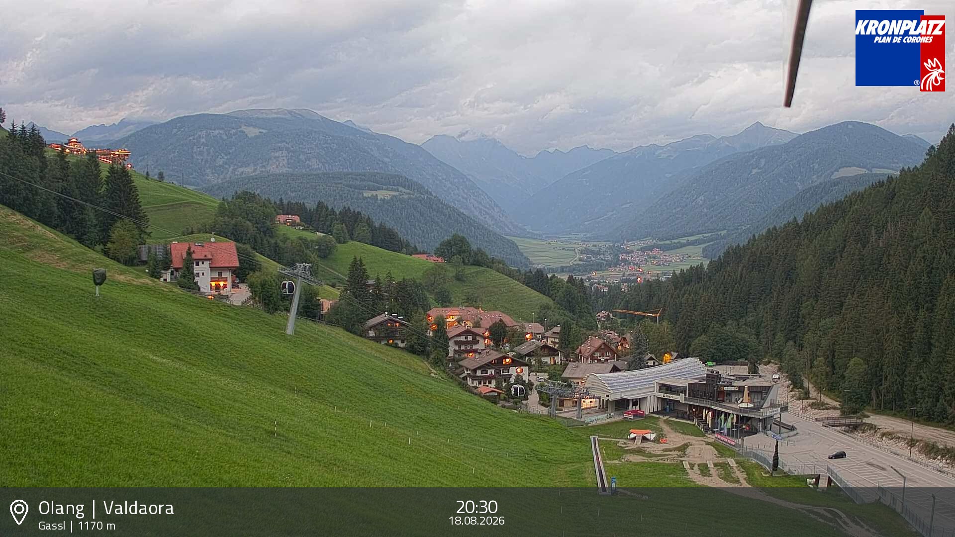 Archiv Foto Webcam Olang - Gassl, Ferienregion Kronplatz