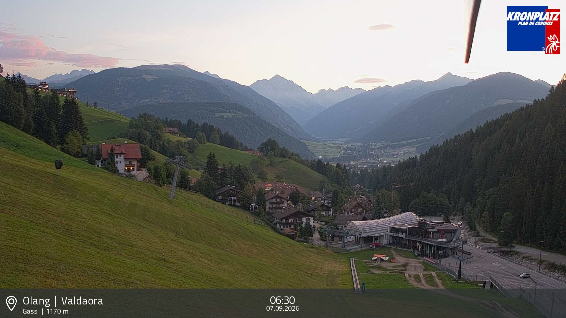Archiv Foto Webcam Olang - Gassl, Ferienregion Kronplatz