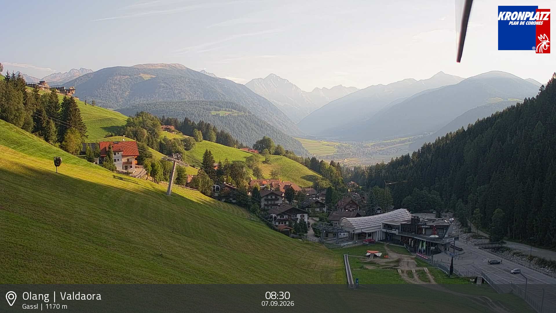 Archiv Foto Webcam Olang - Gassl, Ferienregion Kronplatz