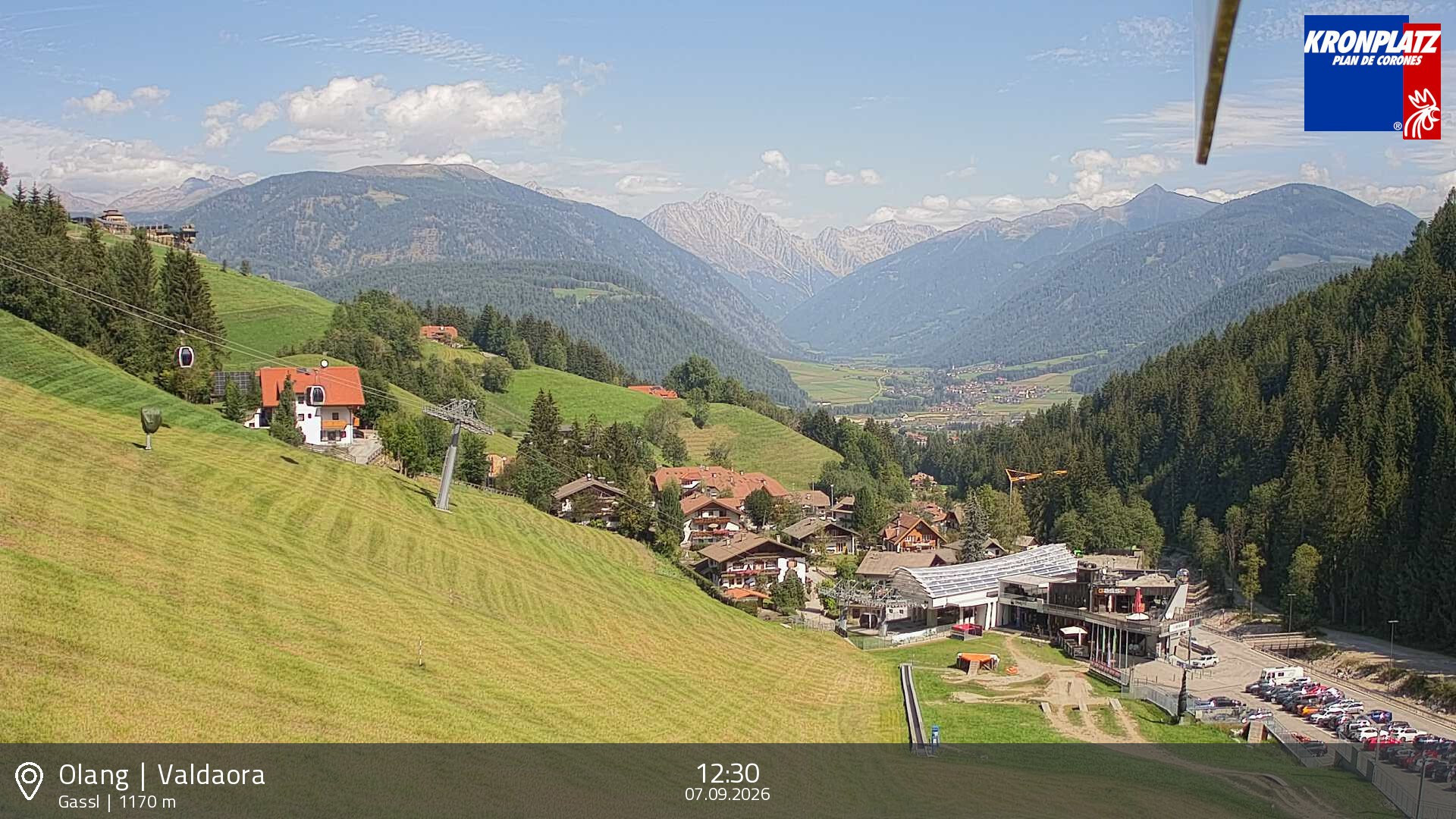 Archiv Foto Webcam Olang - Gassl, Ferienregion Kronplatz