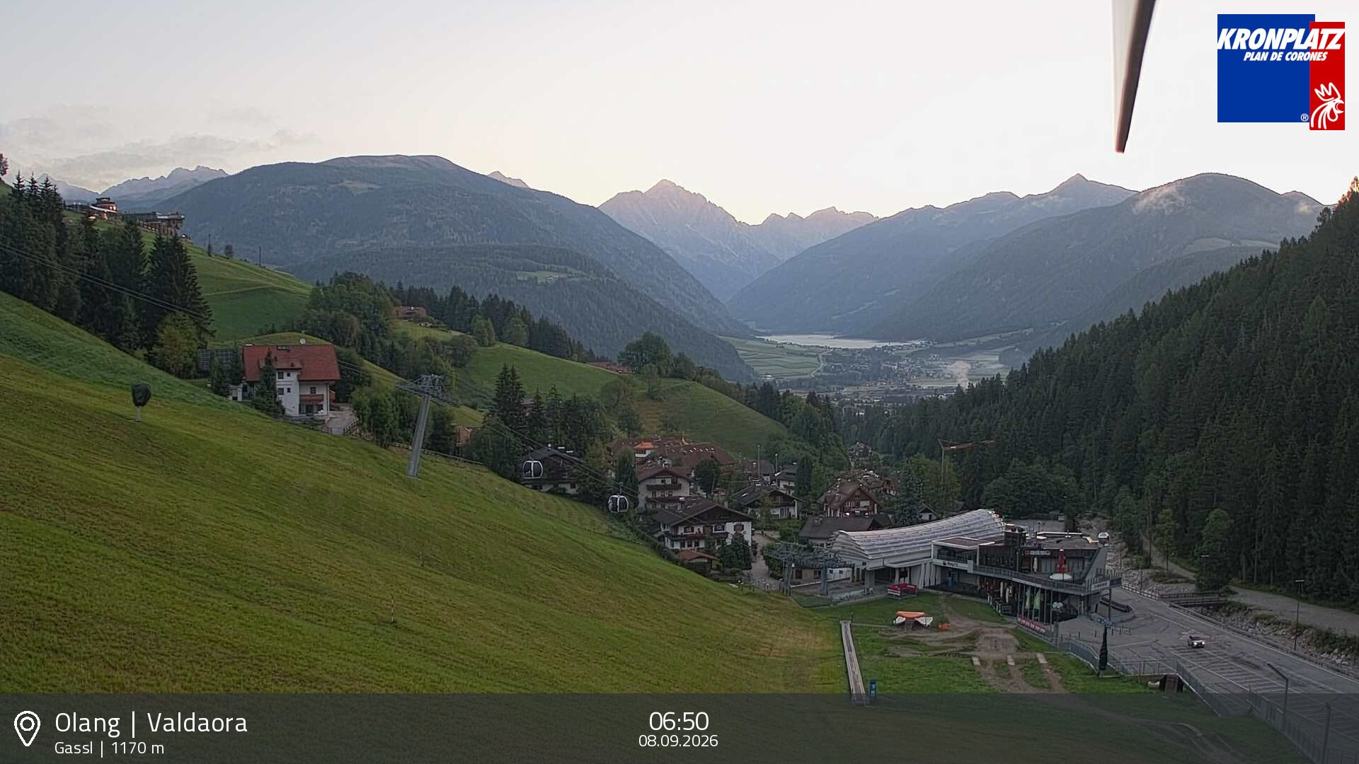 Archiv Foto Webcam Olang - Gassl, Ferienregion Kronplatz