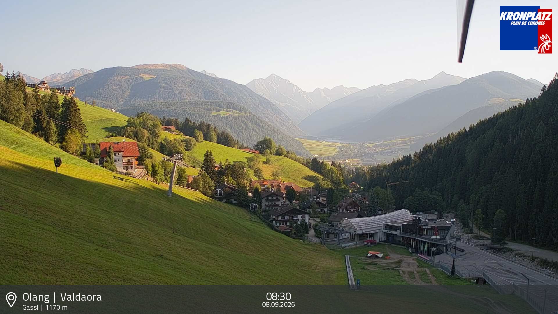 Archiv Foto Webcam Olang - Gassl, Ferienregion Kronplatz