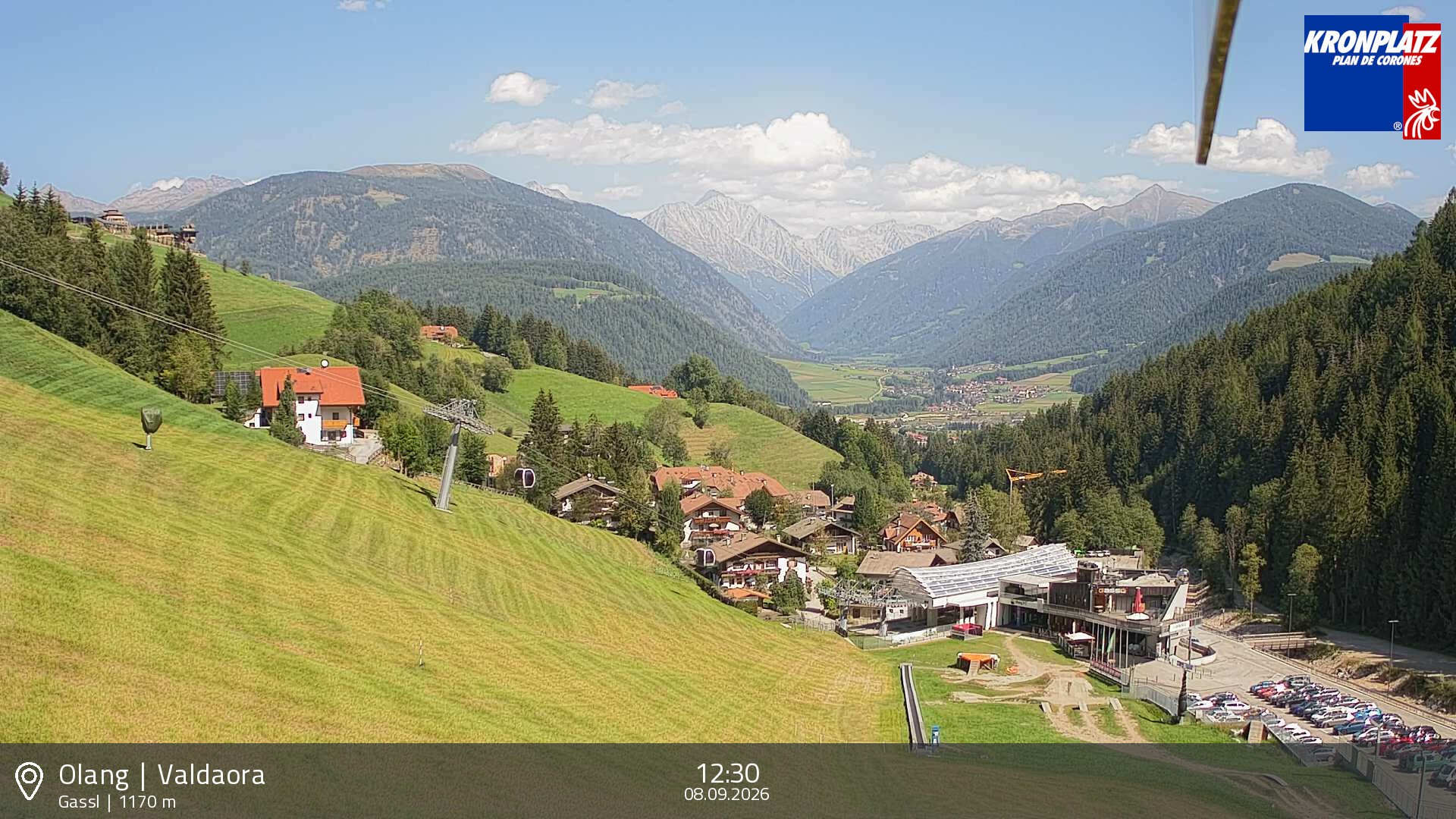 Archiv Foto Webcam Olang - Gassl, Ferienregion Kronplatz