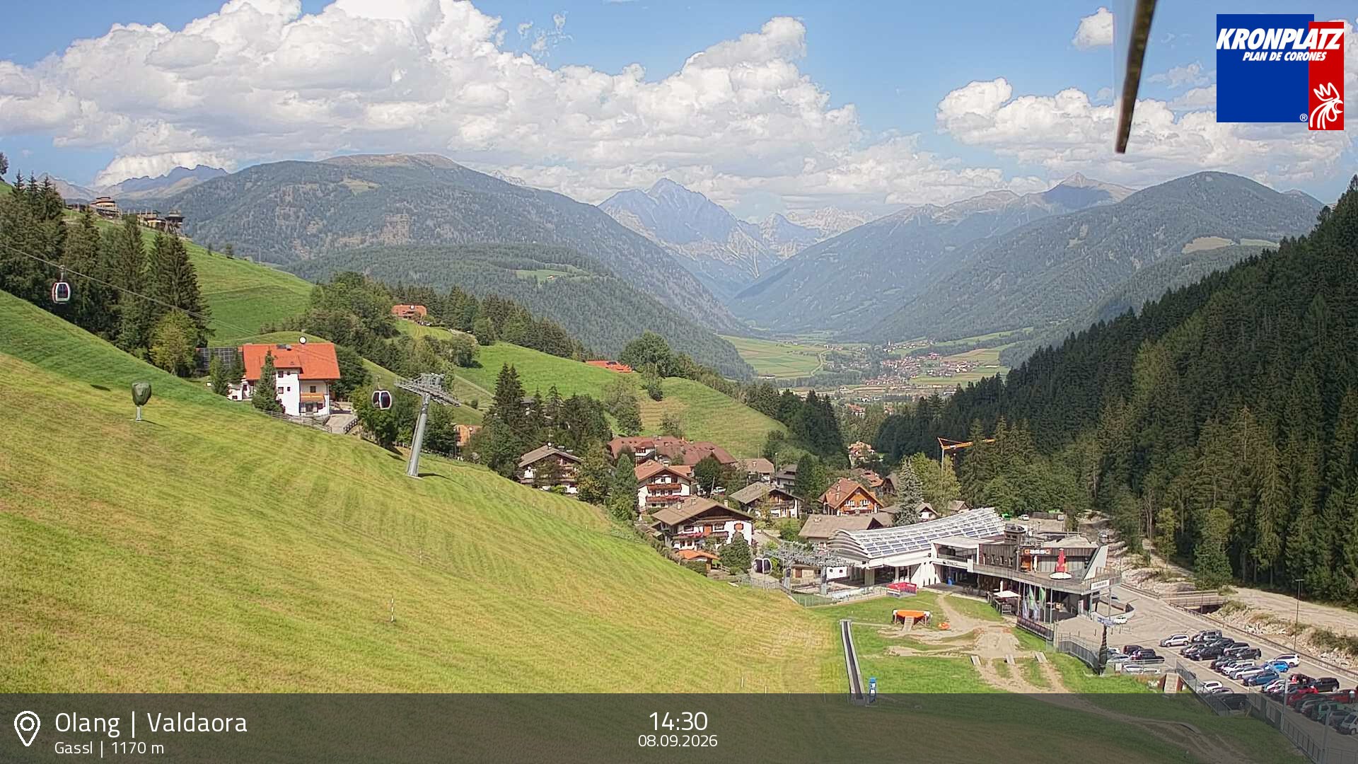 Archiv Foto Webcam Olang - Gassl, Ferienregion Kronplatz