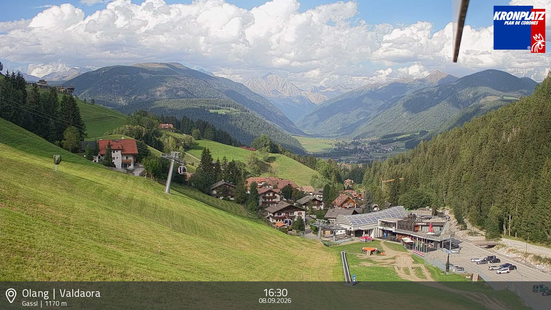 Archiv Foto Webcam Olang - Gassl, Ferienregion Kronplatz