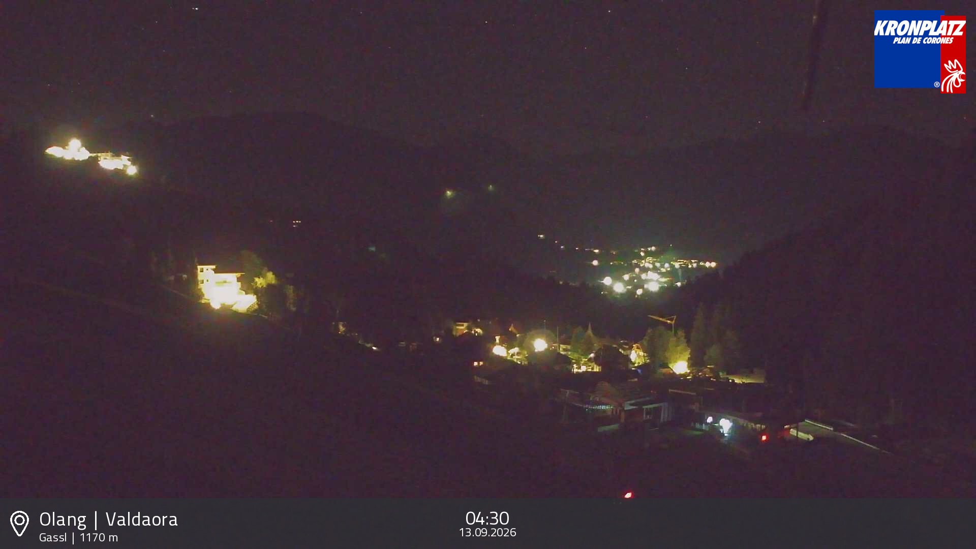 Archived image Webcam Base station Gassl, Plan de Corones
