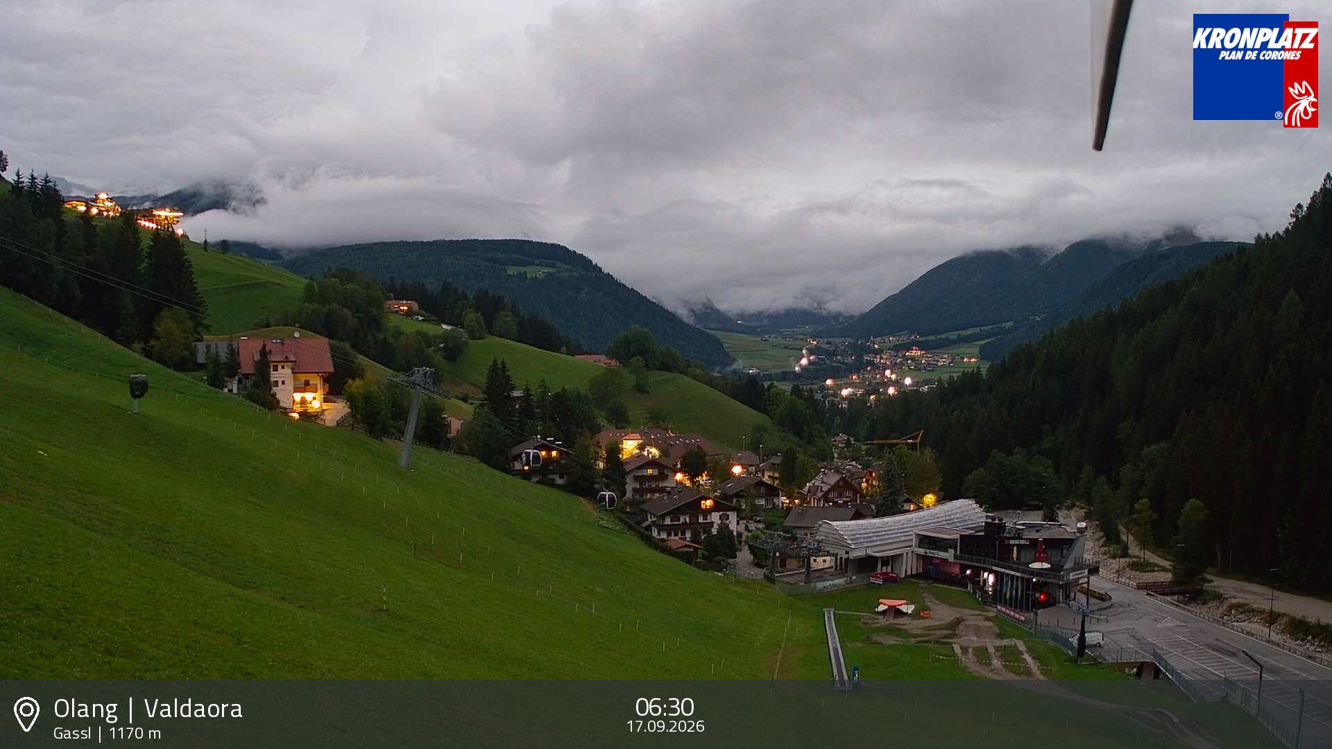 Archiv Foto Webcam Olang - Gassl, Ferienregion Kronplatz