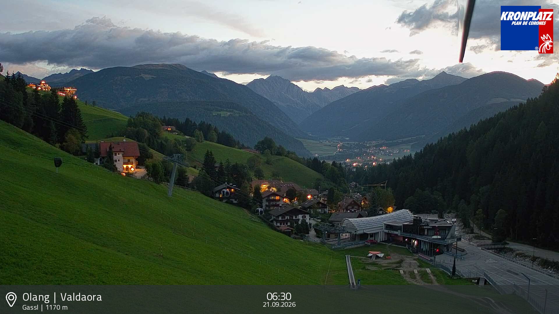 Archiv Foto Webcam Olang - Gassl, Ferienregion Kronplatz