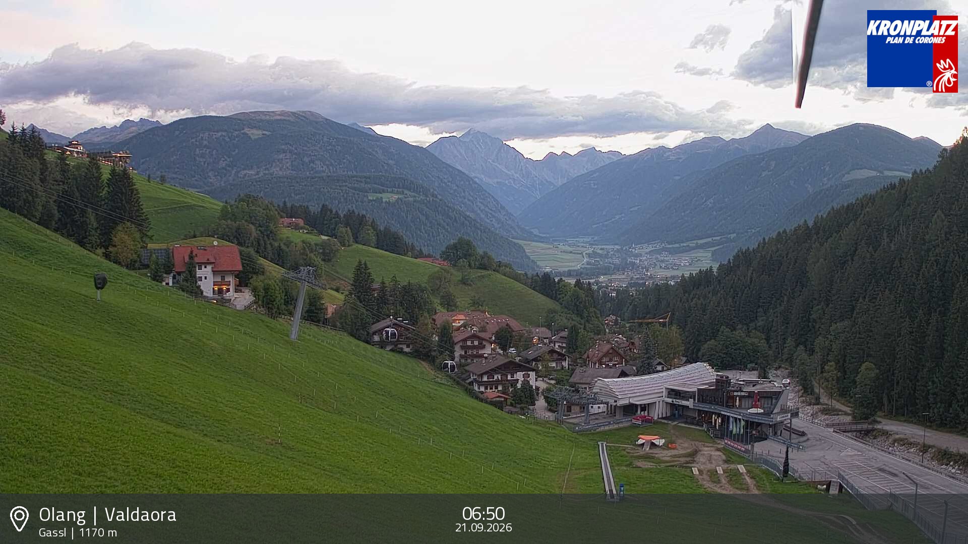 Archiv Foto Webcam Olang - Gassl, Ferienregion Kronplatz